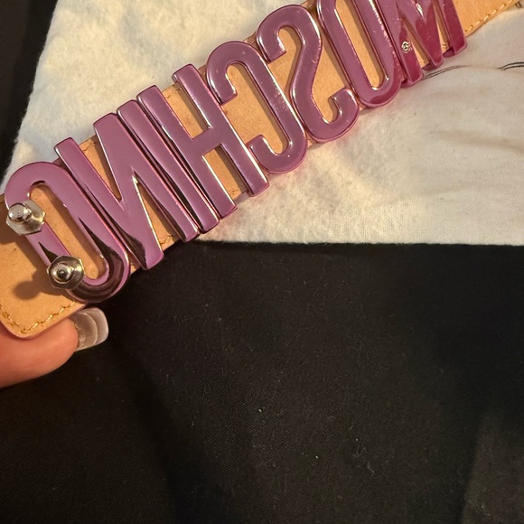Moschino Couture Pink Belt - Picture 4 of 7
